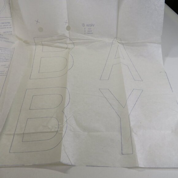 Simplicity 125 Sewing Pattern Baby Nursery Items - Picture 8 of 11